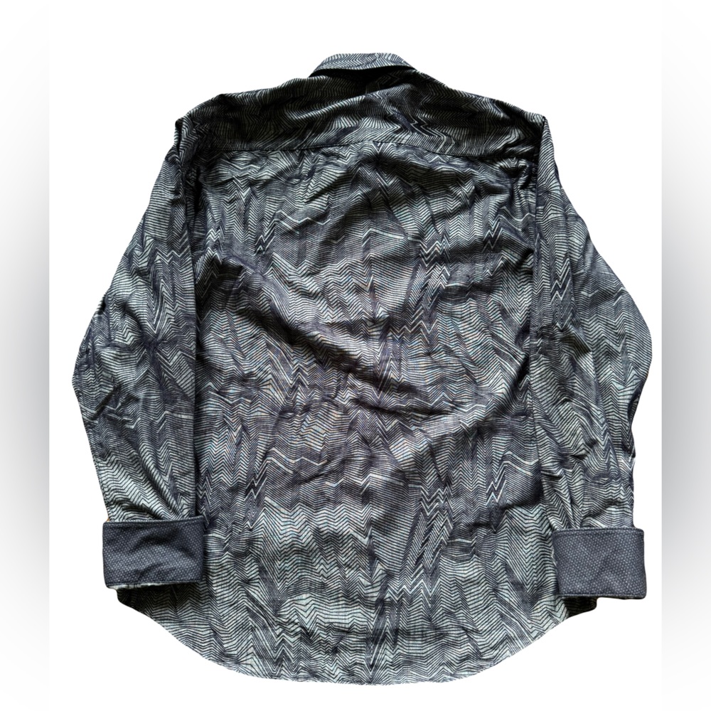 Men’s Bugatchi Button Down. Size Medium, excellen… - image 2